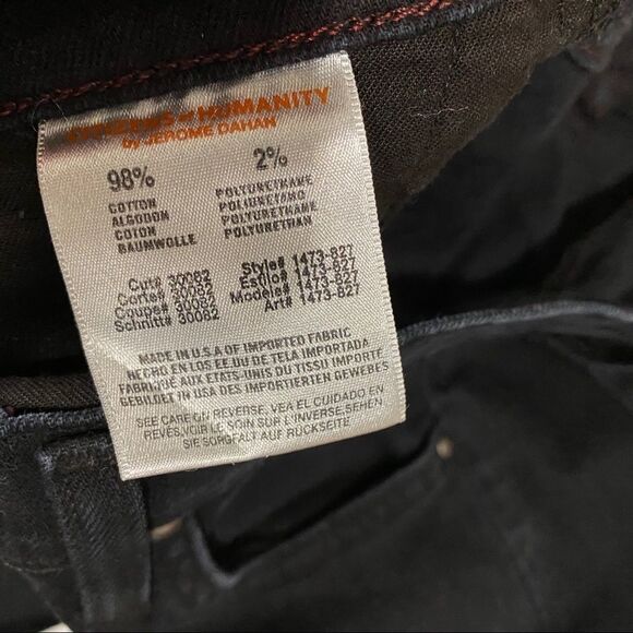 Citizens of Humanity Black Skinny straight Jeans Size 0 size 25 - Picture 9 of 13